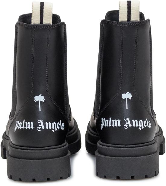  [키즈] 팜앤젤스 미들 부츠 PBID001F24LEA0011001 BLACK - PALM ANGELS