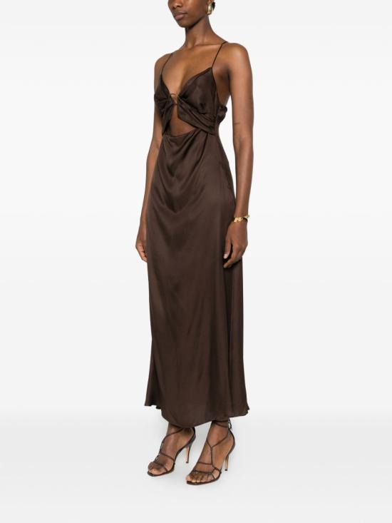 26SS 페니 블랙 미디 원피스 2611221123270 003 Dark Brown - PENNYBLACK