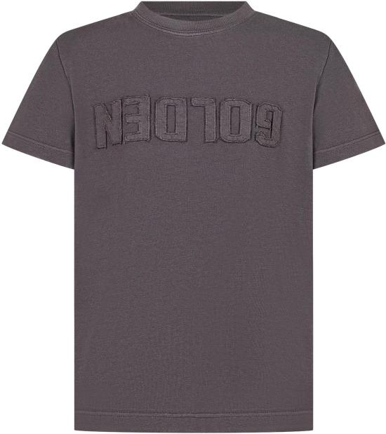 25FW [키즈] 골든구스 티셔츠 GKP02441P00224360278 DONKERGREY