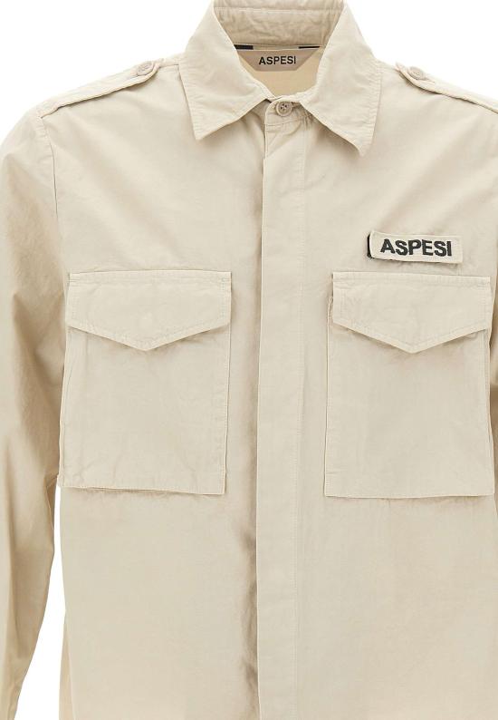 26SS 아스페시 긴팔 셔츠 S6ACE10G17885177 BEIGE - ASPESI