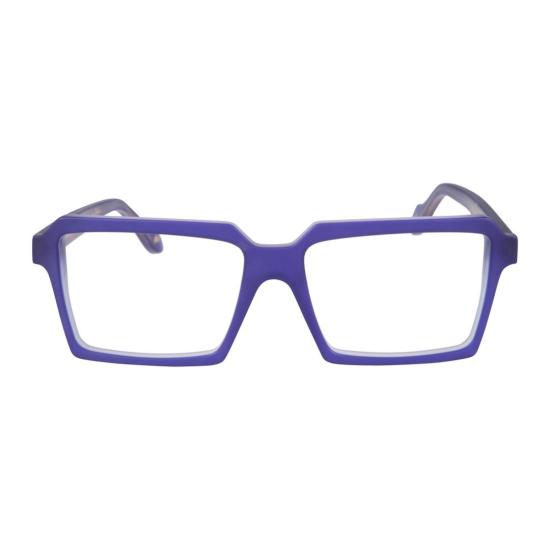  카돌 안경 디스코 라이트 볼드 직사각형 , 반투명 퍼플 마감