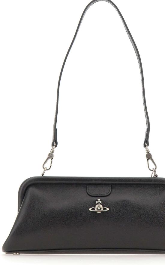 26SS 비비안웨스트우드 숄더백 4B01001EWL00BXN404 BLACK - VIVIENNE WESTWOOD