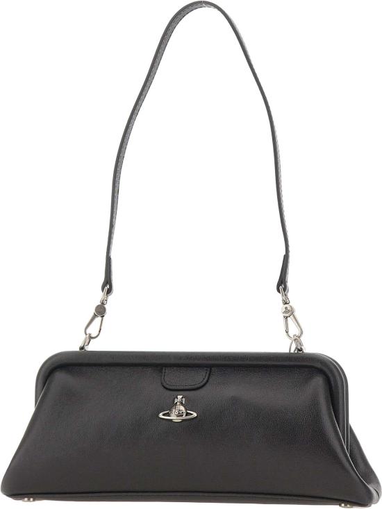 26SS 비비안웨스트우드 숄더백 4B01001EWL00BXN404 BLACK