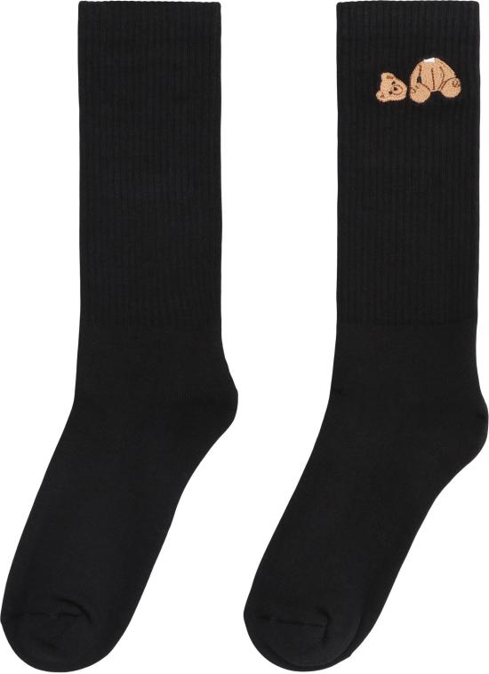 25FW 팜앤젤스 양말 PMRA001C99FAB001 BLACK - PALM ANGELS