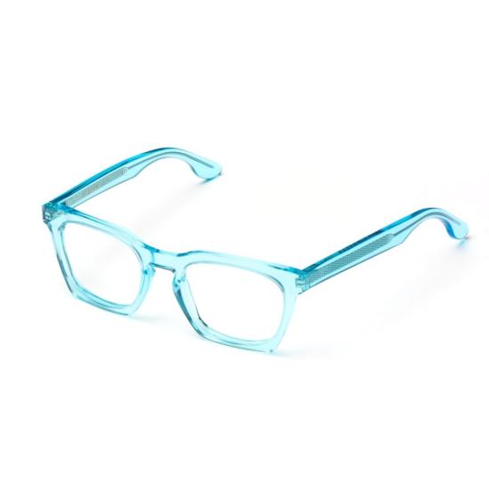  카돌 안경 카레타 반투명 연한 파란색 사각 프레임 - KADOR