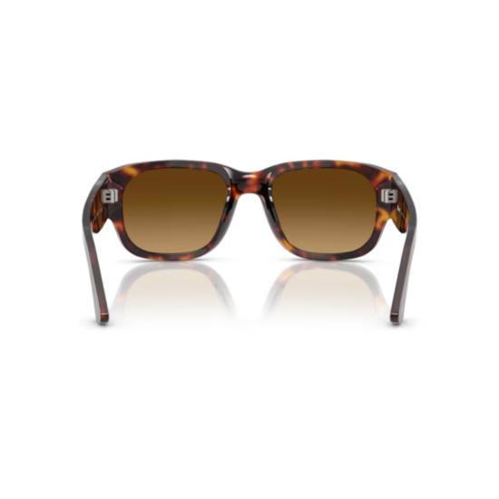 26SS 페르솔 선글라스 0Po3380s 직사각형 호피무늬  (실버 화살표 디테일) - PERSOL