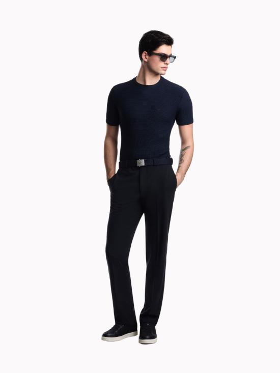 26SS 엠포리오 아르마니 반팔 티셔츠 EM005555AF25179 UB109 Blu - EMPORIO ARMANI