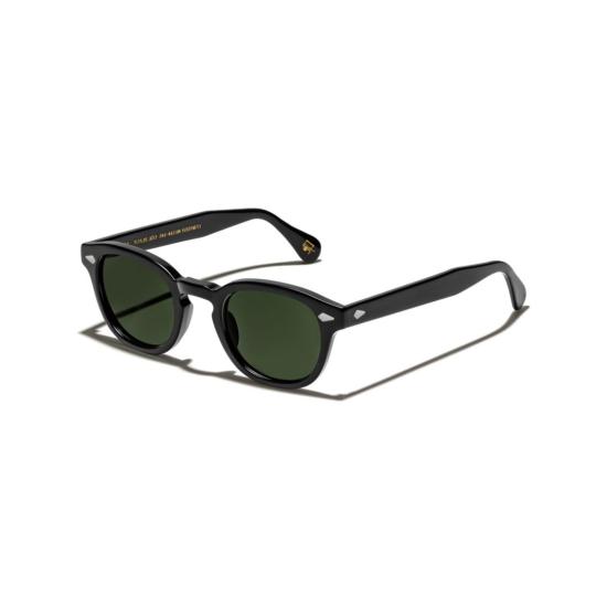  모스콧 선글라스 Or-Lem-S Lemtosh Sun 라운드 아세테이트 프레임 - MOSCOT