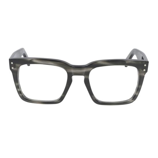  카돌 안경 트루먼 볼드 스퀘어 프레임 안경 (회색 마블 패턴)