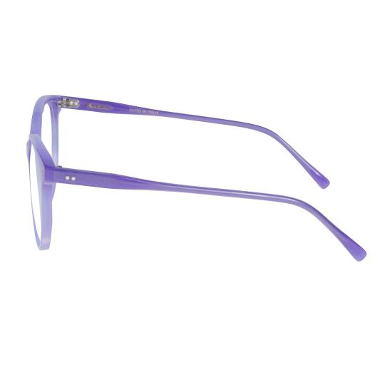  카돌 안경 신다/N-54 그라데이션 퍼플 라운드 프레임 슬림 템플 안경 - KADOR