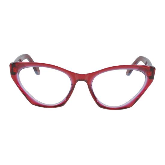  카돌 안경 코첼라 글래머 캣아이  (반투명 레드 마감)