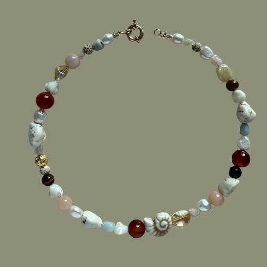  I Said Oui 목걸이/팬던트 나는 "네"라고 말했다. 텀블드 네크리스