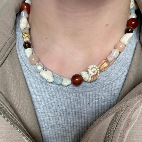  I Said Oui 목걸이/팬던트 나는 "네"라고 말했다. 텀블드 네크리스 - OTHER BRANDS