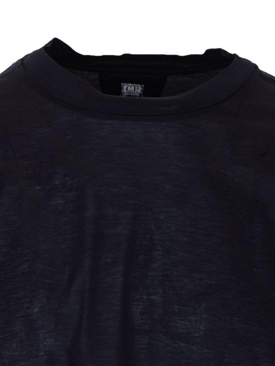 26SS 씨피 컴퍼니 반팔 티셔츠 20CMTS243A110666W 999 Nero - C.P. COMPANY