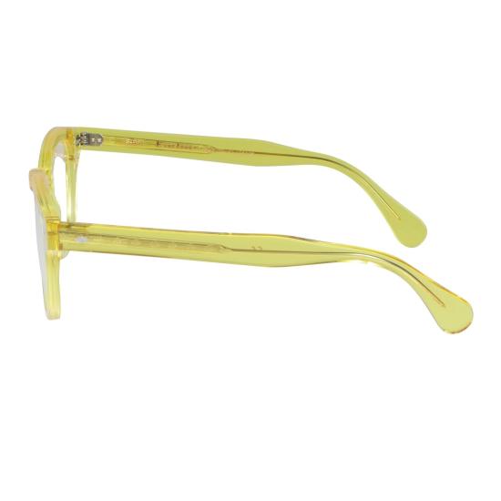  카돌 안경 졸리 칼 49 반투명 노란색 둥근 사각형 안경 - KADOR
