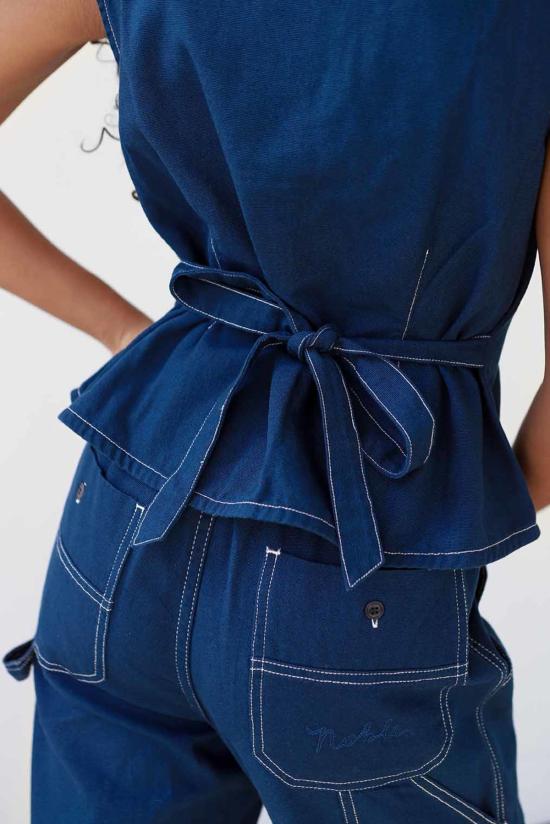  노블 베스트 쉘 플레어  네이비 - NOBLE