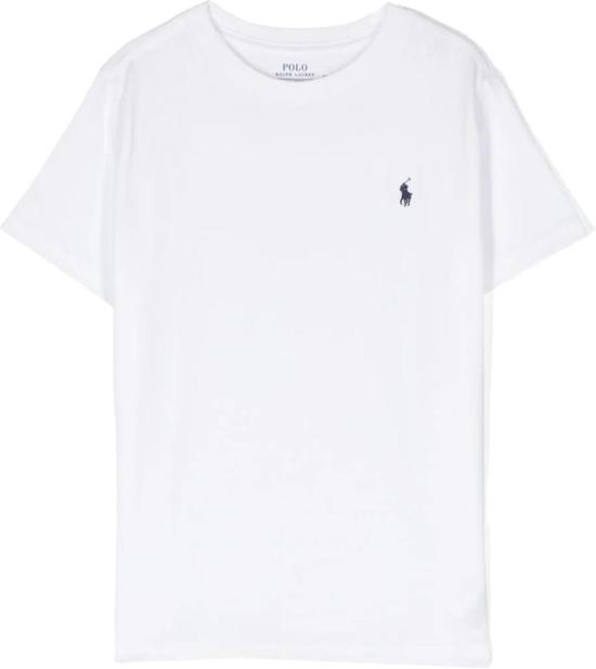 26FW [키즈] 랄프 로렌 티셔츠 322832904035 WHITE