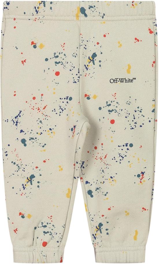 25FW [키즈] 오프화이트 트레이닝/조거 팬츠 OBXD001F25FLE0020584 WHITE