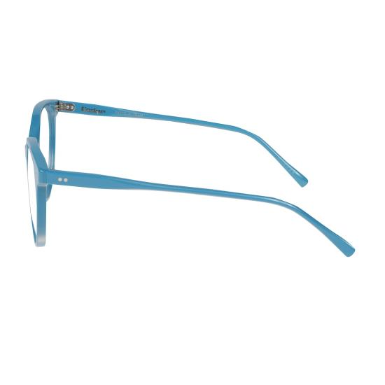  카돌 안경 신다/N-54 메탈릭 액센트가 있는 둥근 프레임 - KADOR