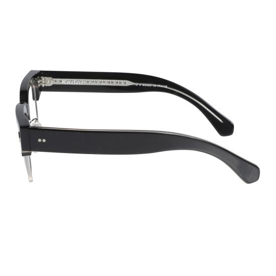  카돌 안경 토바코 Cm 하프림 안경, 볼드 블랙 프레임 - KADOR