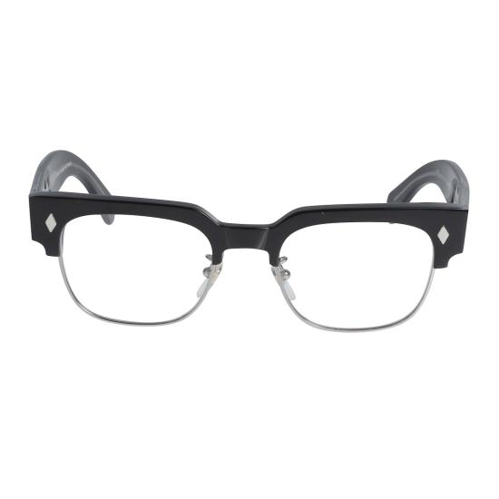  카돌 안경 토바코 Cm 하프림 안경, 볼드 블랙 프레임