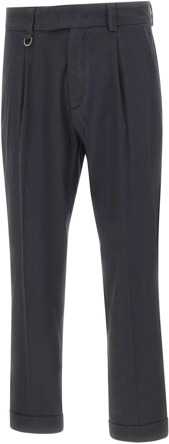 26SS 파올로페코라 스트레이트 팬츠 B12636329000 BLACK
