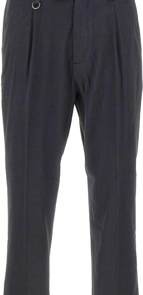 26SS 파올로페코라 스트레이트 팬츠 B12636329000 BLACK - PAOLO PECORA