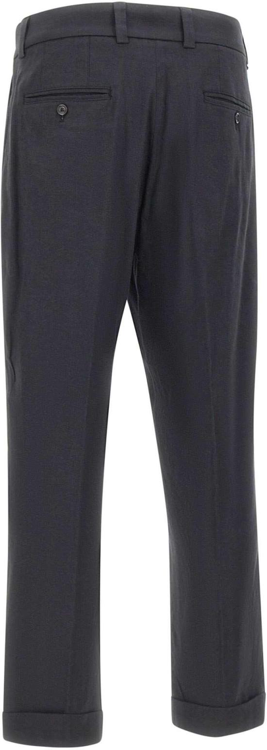 26SS 파올로페코라 스트레이트 팬츠 B12636329000 BLACK - PAOLO PECORA