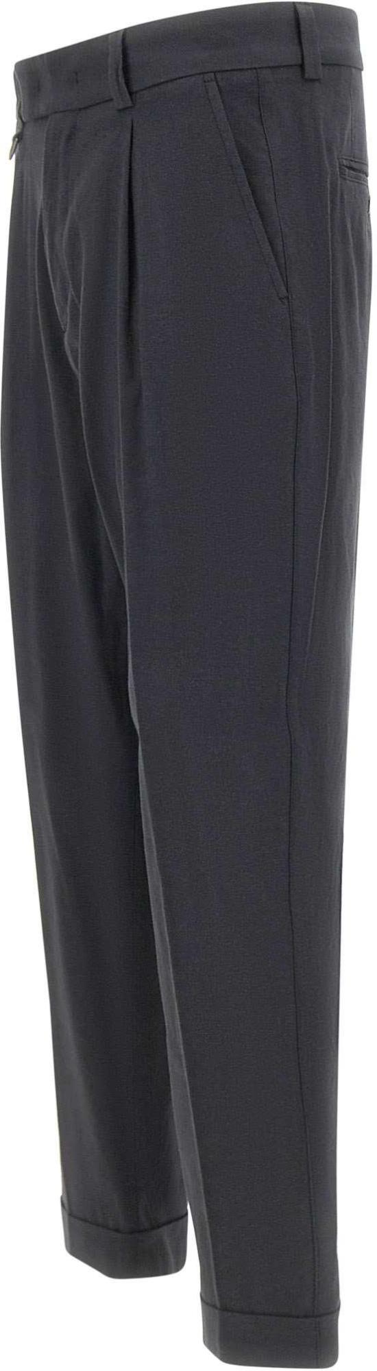 26SS 파올로페코라 스트레이트 팬츠 B12636329000 BLACK - PAOLO PECORA