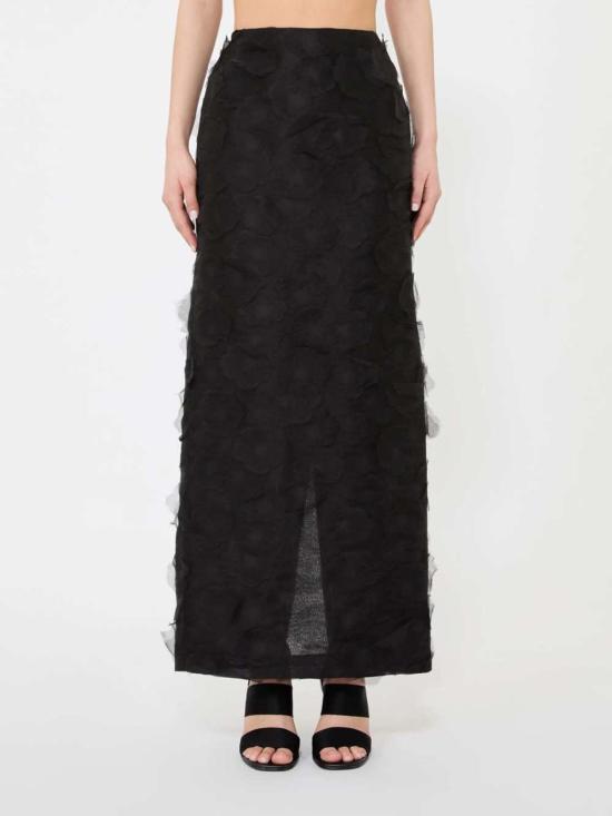 26SS 막스마라 롱 스커트 2611101273600 002 NERO - MAX MARA