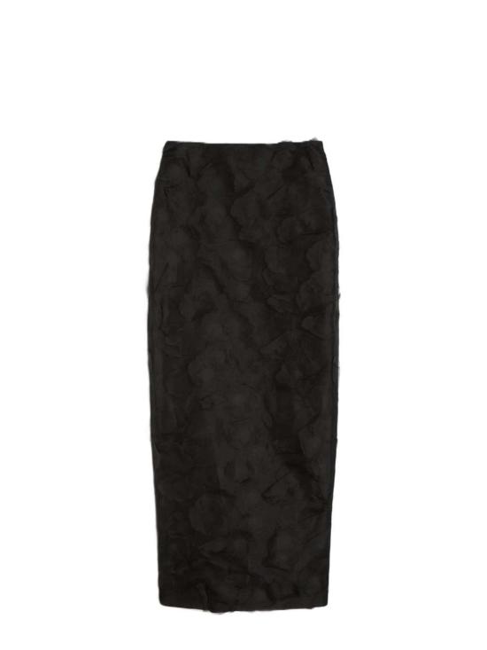 26SS 막스마라 롱 스커트 2611101273600 002 NERO