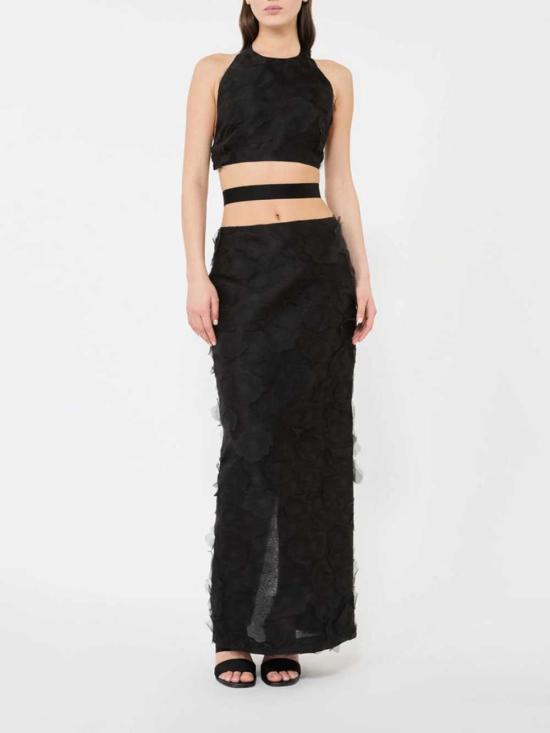 26SS 막스마라 롱 스커트 2611101273600 002 NERO - MAX MARA