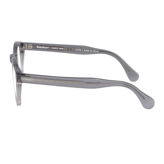  카돌 안경 토니케이 반투명 회색 아세테이트 안경테 (둥근 프레임) - KADOR