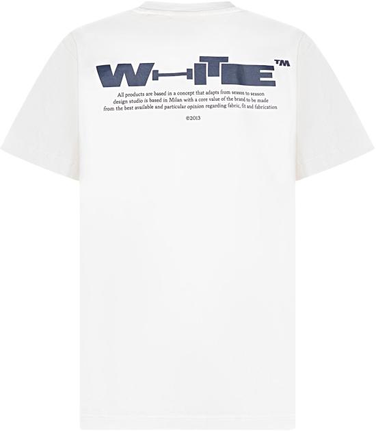26SS [키즈] 오프화이트 티셔츠 44BAA002S26J00A100 WHITE - OFF WHITE