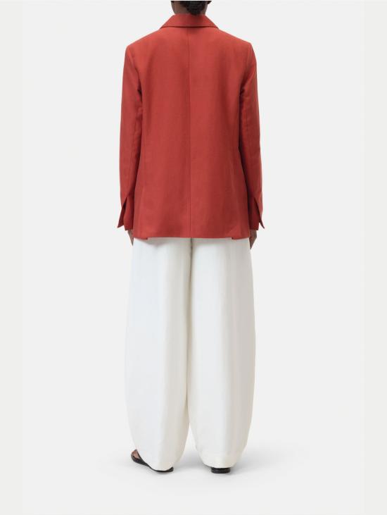 26SS 클로즈드 자켓 Lino e Viscosa Mattone 소재의 Giacca 블레이저 - CLOSED