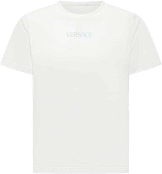 26SS [키즈] 베르사체 티셔츠 10183421A172356WK00 WHITE