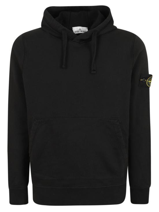 26SS 스톤 아일랜드 후드 티셔츠 6100062S0051V0029 BLACK
