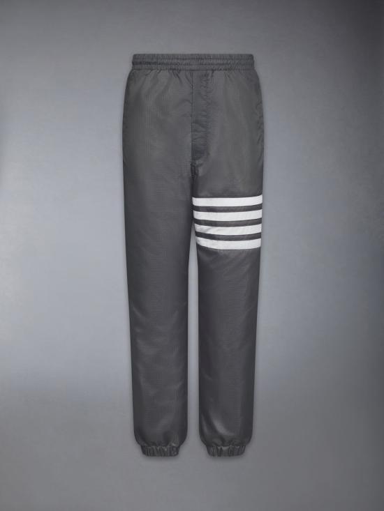 26SS 톰브라운 샤이니 립스탑 4바 트랙 팬츠 MTU349C F1095 025 DARK GRAY DOM