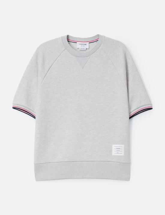 26SS 톰브라운 반팔 티셔츠 MJT558A J0249 065 LGRAY DOM