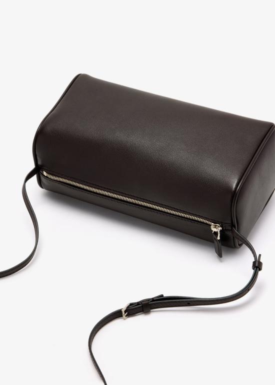 26SS 더로우 숄더백 W1918 L97 DBAS DARK BROWN DOM - THE ROW