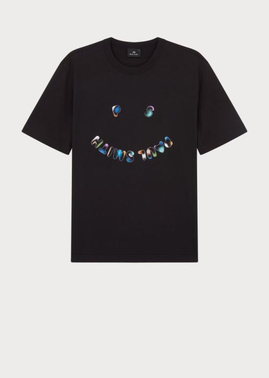 26SS 폴 스미스 반팔 티셔츠 M2R 220X VP5589 79 BLACK DOM