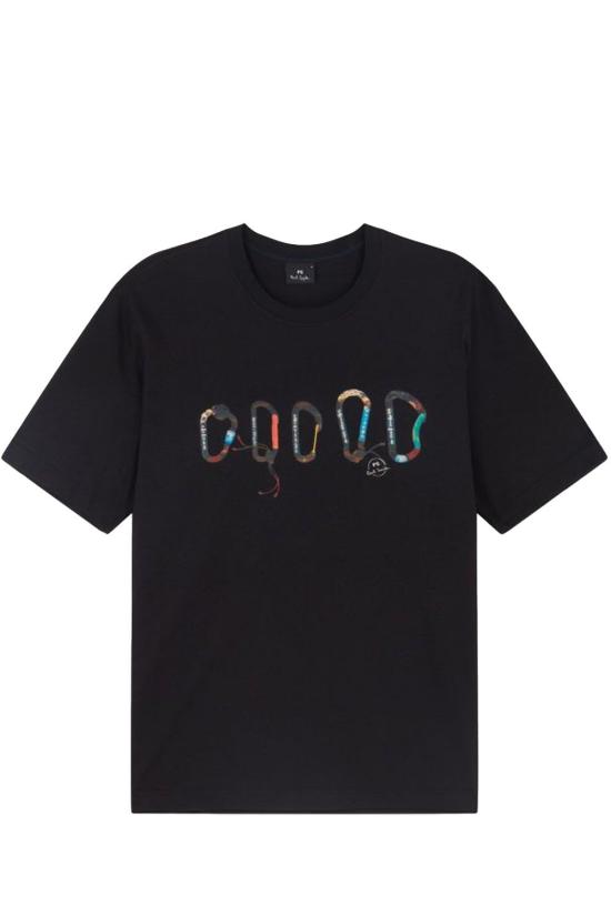 26SS 폴 스미스 지브라 패치 반팔 M2R 011R VP5617 79 BLACK DOM