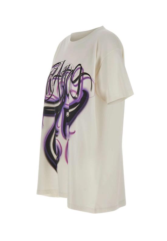 26SS 디 아티코 반팔 티셔츠 260WCT00353 JJJ025GR445 White - THE ATTICO