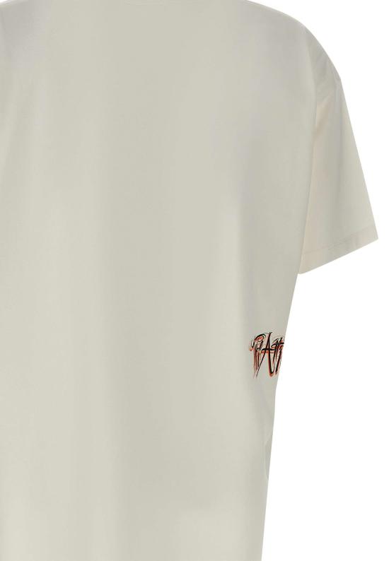 26SS 디 아티코 반팔 티셔츠 260WCT00353 JJJ025GR445 White - THE ATTICO