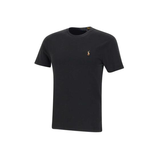 26SS 폴로 랄프로렌 포니 로고 자수 반팔티 710740727 001 Black - POLO RALPH LAUREN