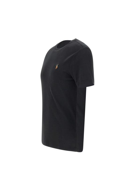 26SS 폴로 랄프로렌 포니 로고 자수 반팔티 710740727 001 Black - POLO RALPH LAUREN