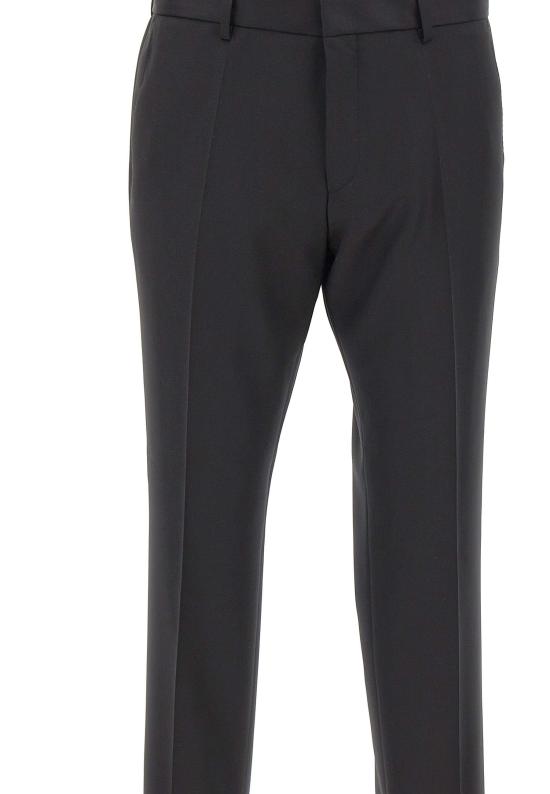 26SS 보스 스트레이트 팬츠 50469174 001 BLACK - BOSS