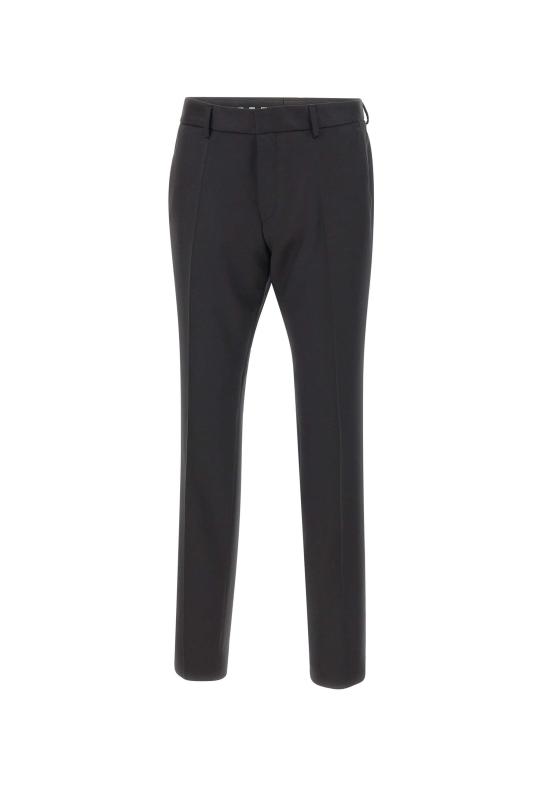 26SS 보스 스트레이트 팬츠 50469174 001 BLACK
