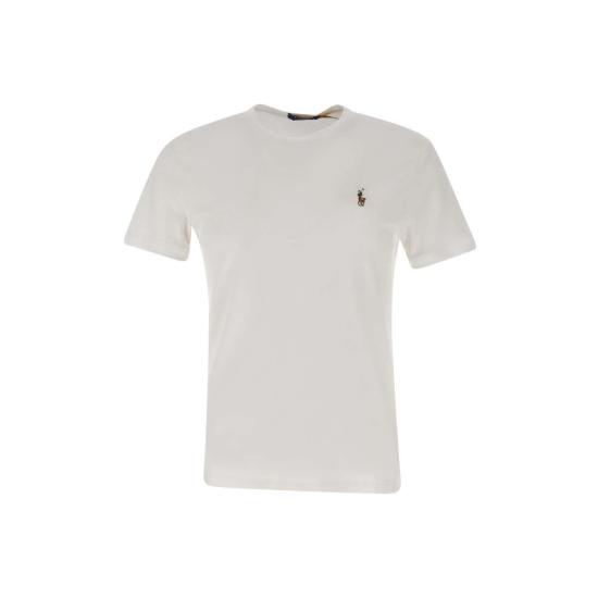 26SS 폴로 랄프로렌 포니 로고 자수 반팔티 710740727 002 White - POLO RALPH LAUREN