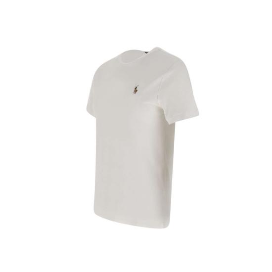 26SS 폴로 랄프로렌 포니 로고 자수 반팔티 710740727 002 White - POLO RALPH LAUREN